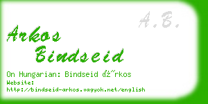 arkos bindseid business card